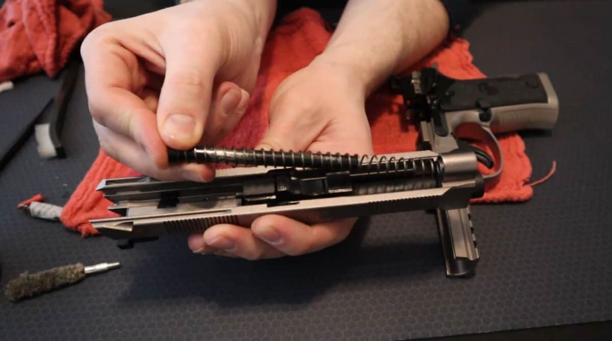 How To Clean A Handgun Properly Pistol Cleaning Process Neckbone Armory