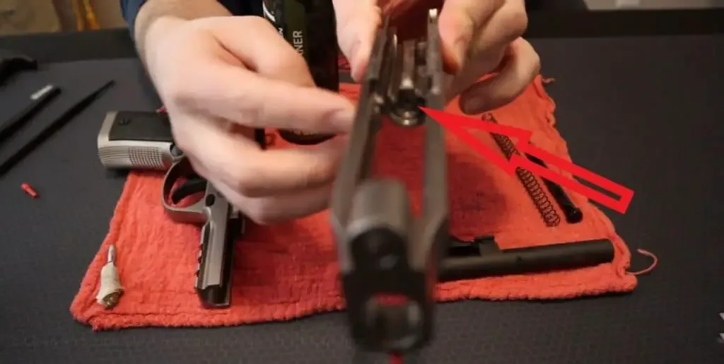 picture of firing pin hole