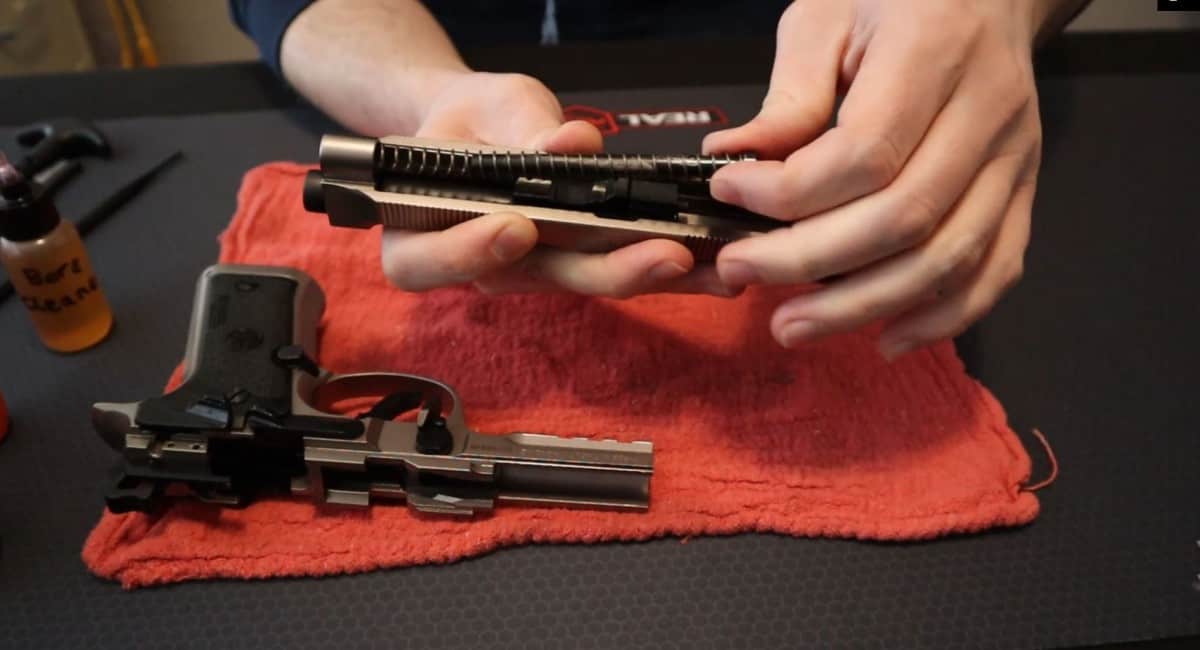 How To Clean A Handgun Properly Pistol Cleaning Process Neckbone Armory